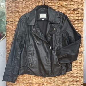 Lucky Brand Faux Leather Jacket